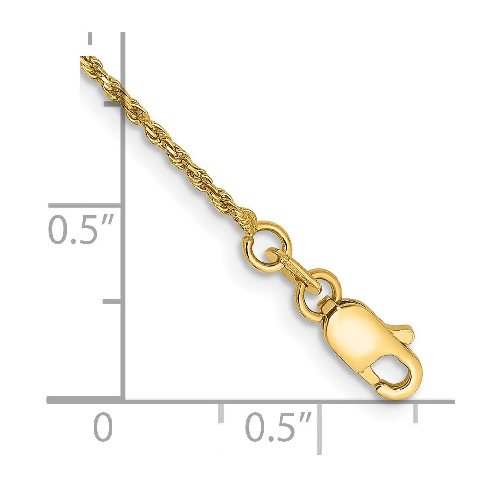 Diamond-cut Machine Made Rope with Lobster Clasp Chain - WBC