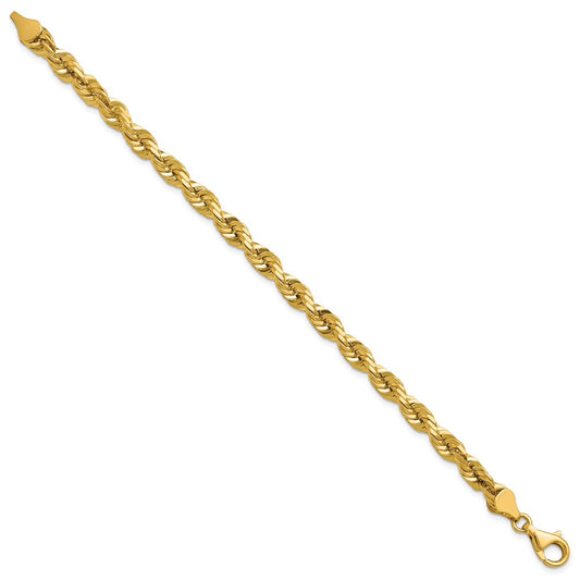Diamond-cut Rope with Fancy Lobster Clasp Chain - WBC