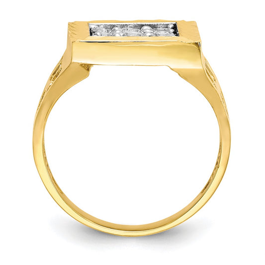 IB Goodman Mens CZ Ring - WBC