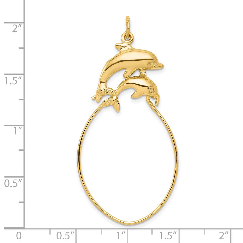 Double Dolphin Charm Holder - WBC