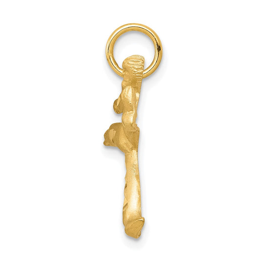 Solid Karate Person Charm - WBC
