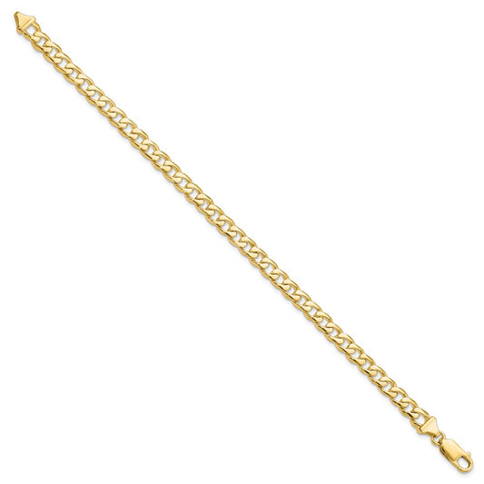Hand-polished Fancy Curb Link Bracelet - WBC