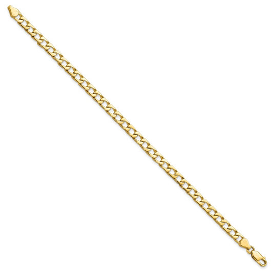 Fancy Polished Curb Link Bracelet - WBC