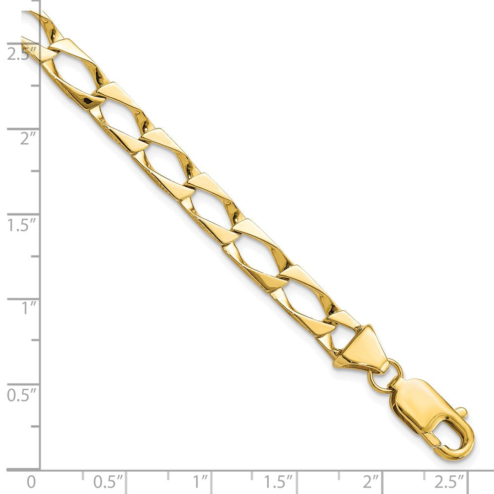 Fancy Polished Link Bracelet - WBC
