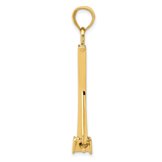 3-D Moveable Anchor Pendant - WBC