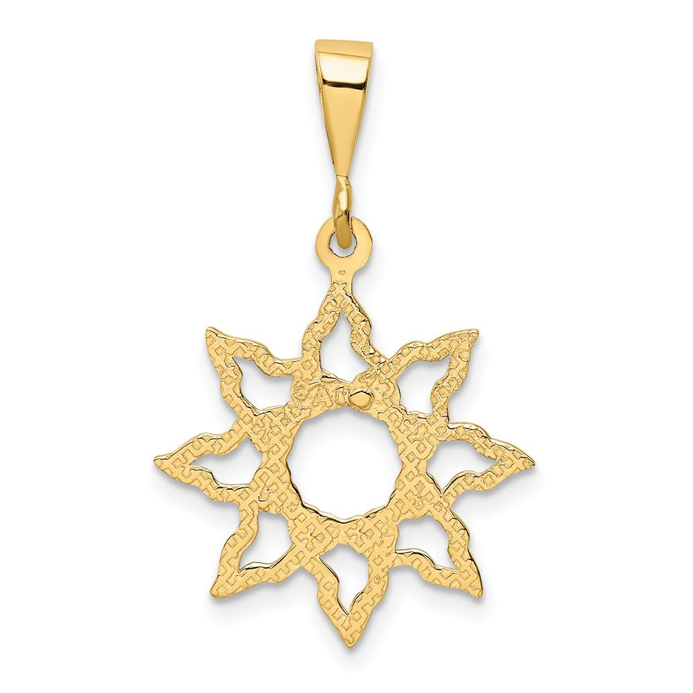 Cut-out Sun Charm - WBC
