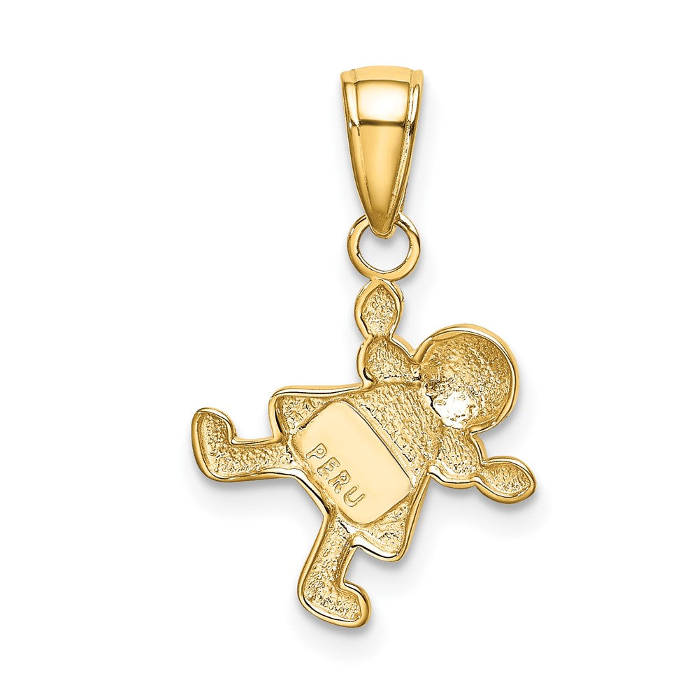 Little Girl Cartwheel Charm - WBC
