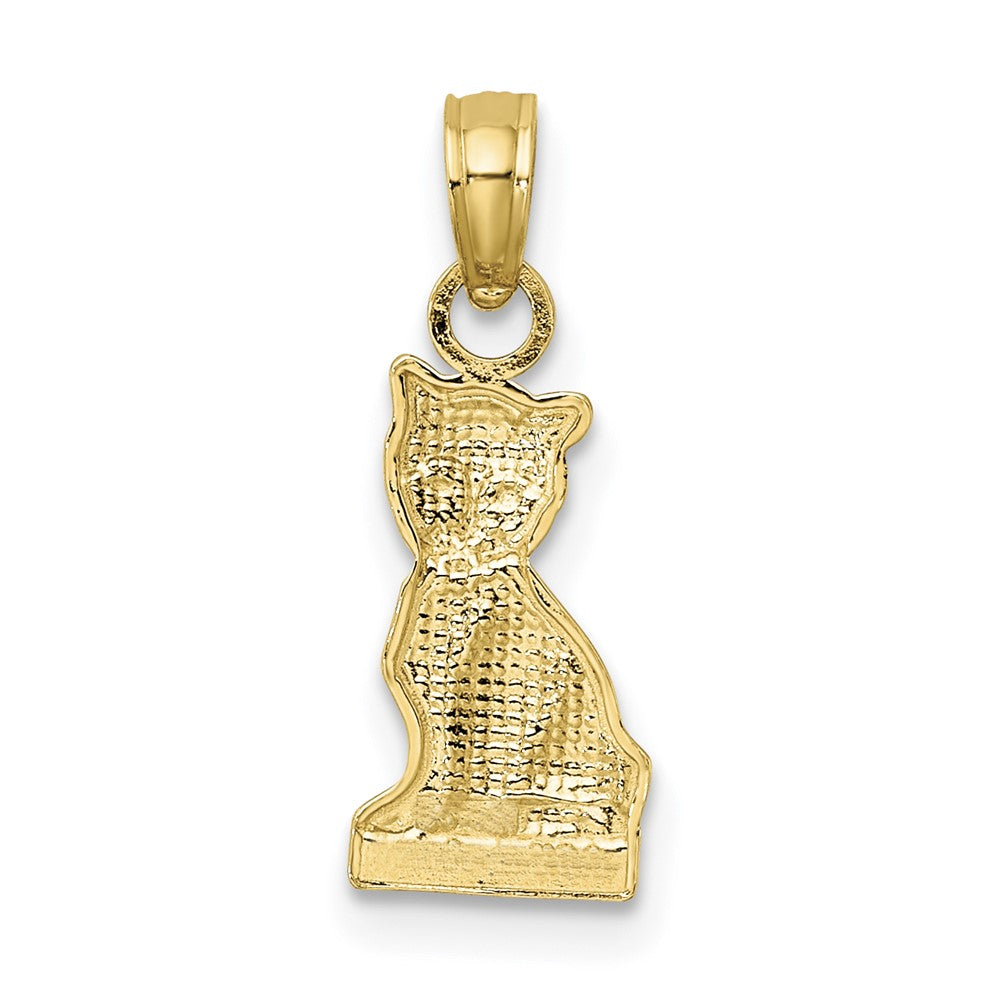 Mini Sitting Kitten Charm - WBC