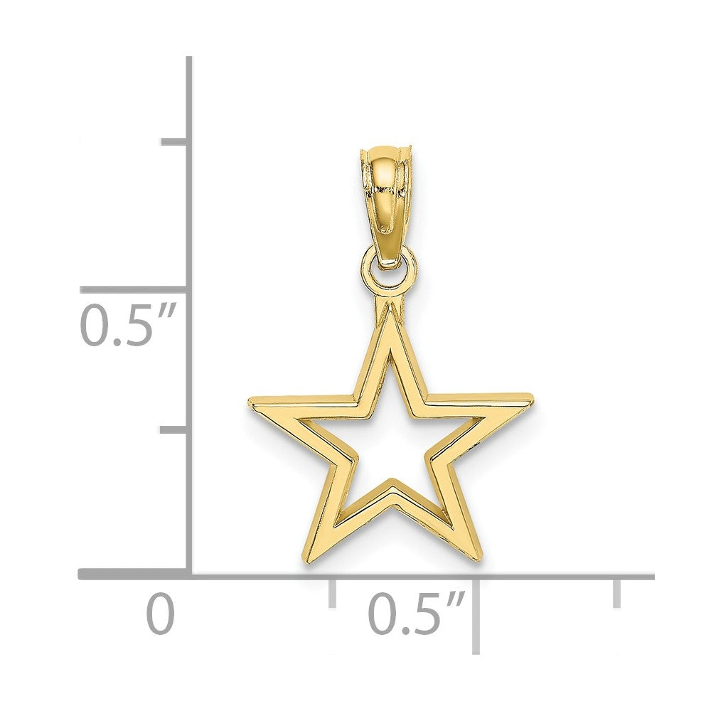 Cut-out Star Charm - WBC