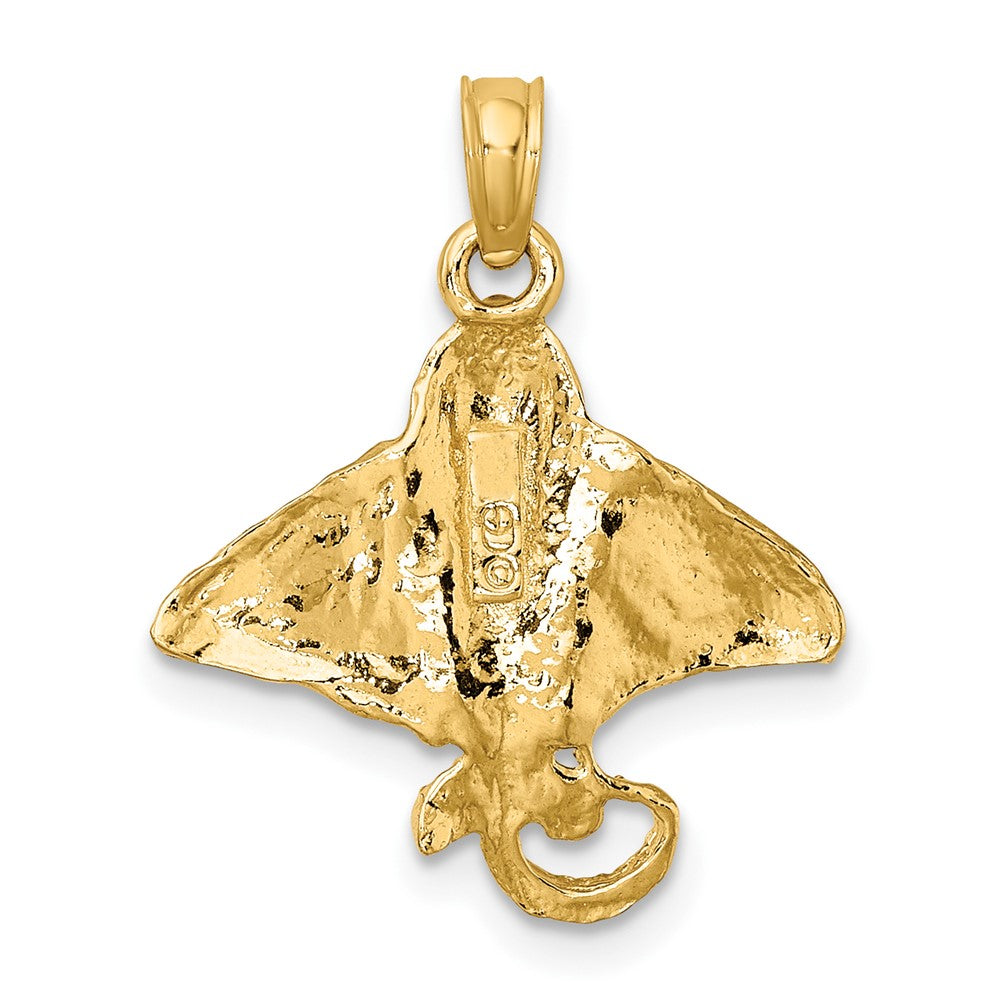 Textured Spotted Eagle Ray Charm - WBC