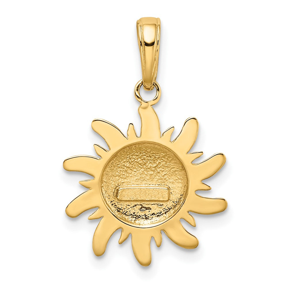 Polished Small Sun Charm - WBC