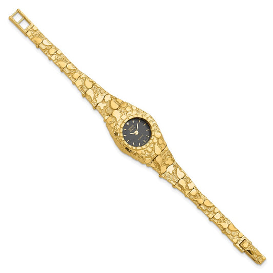 Black Dial Nugget Watch - WBC