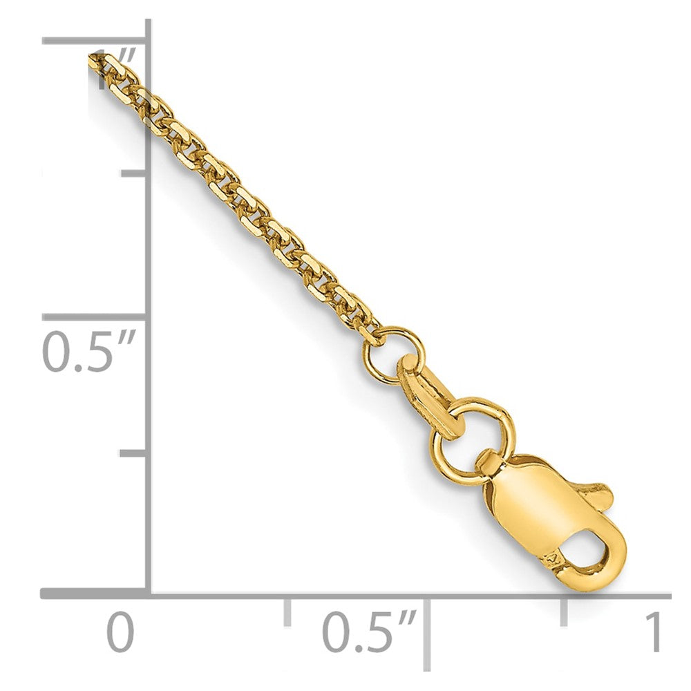 D/C Cable Chain Anklet - WBC