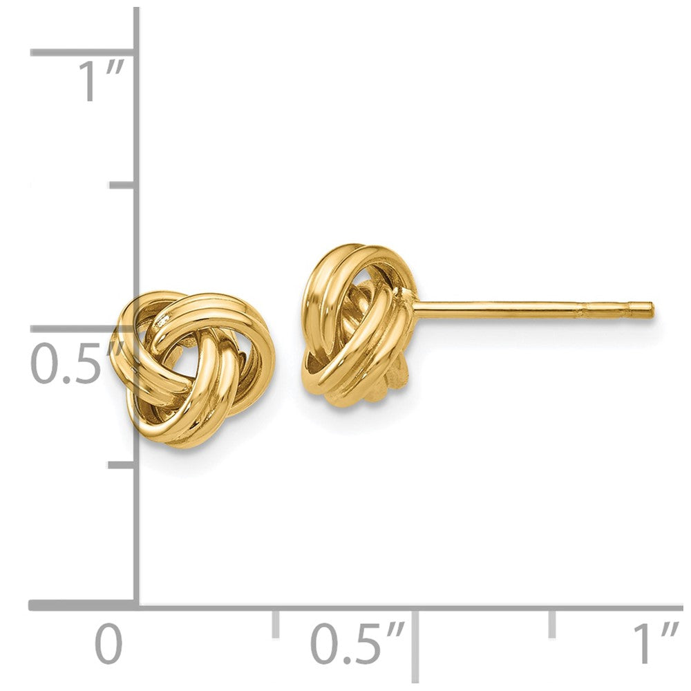 Love Knot Post Earrings - WBC