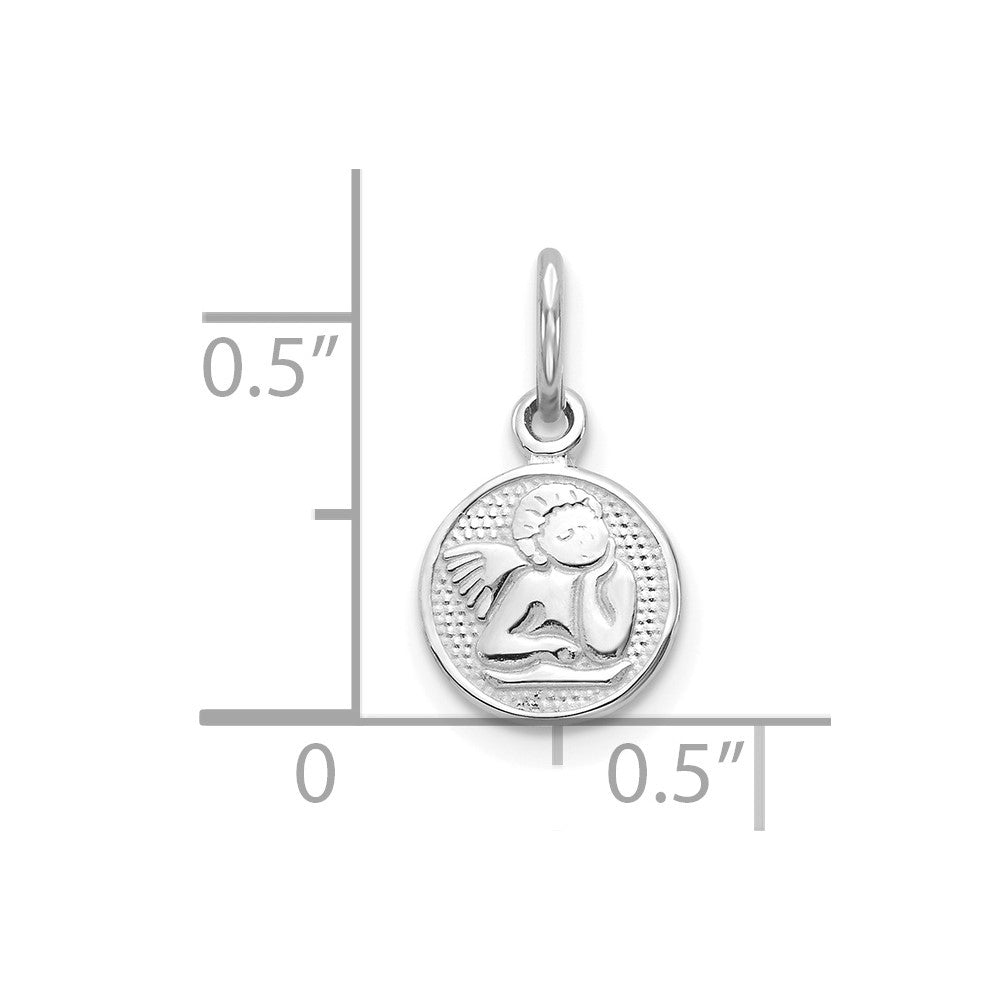 Small Round Angel Charm - WBC