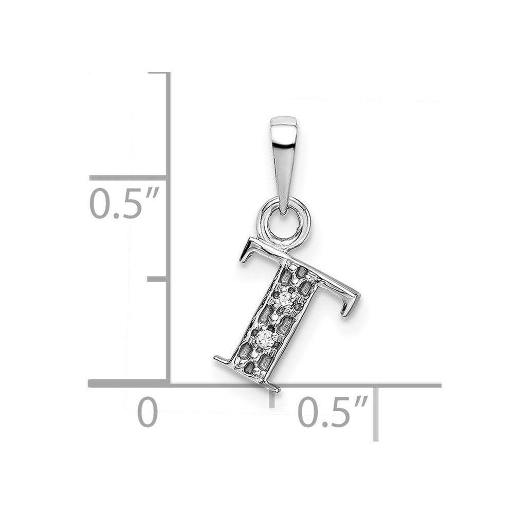 Diamond Initial T Charm - WBC