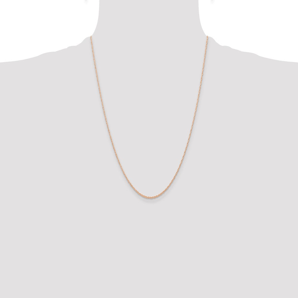 Carded . Cable Rope with Spring Ring Clasp Chain - WBC