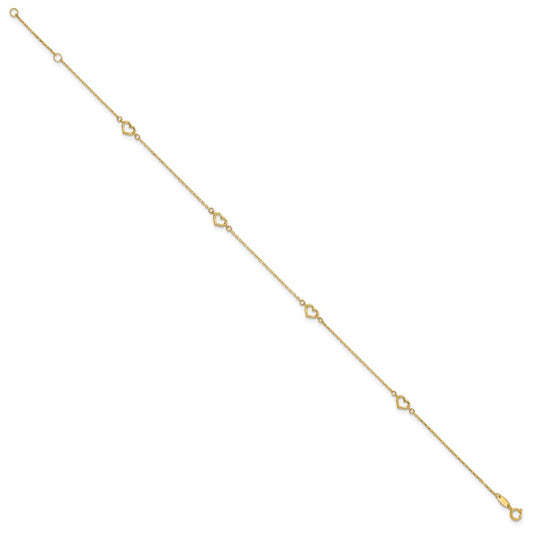 Open Hearts 4-Station Plus Extender - Total Anklet - WBC