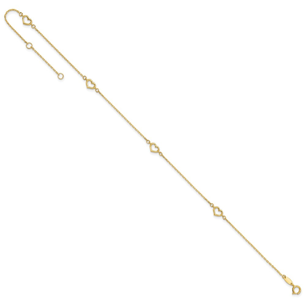 Open Hearts 4-Station Plus Extender - Total Anklet - WBC