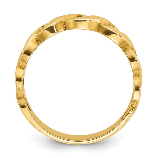 IB Goodman Mens Infinity Design Ring - WBC