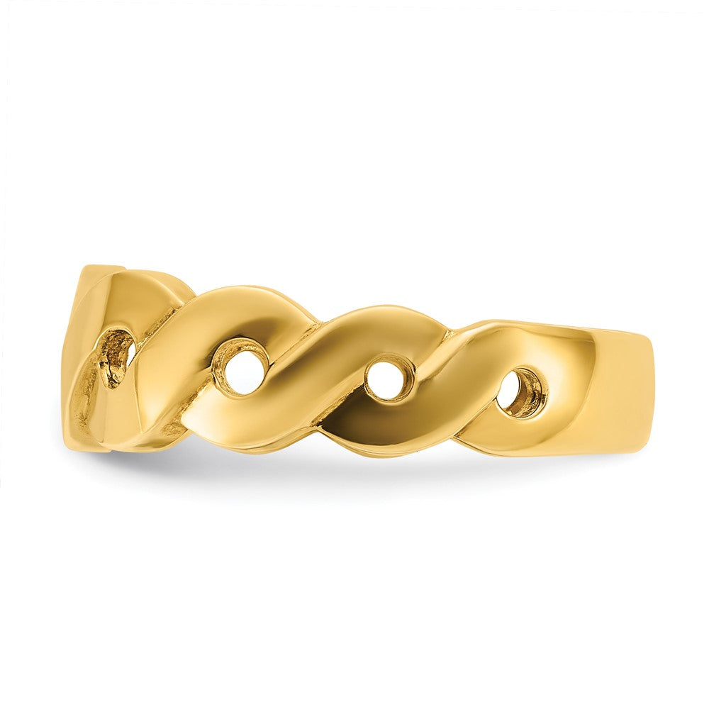 IB Goodman Men's 14K Gold Infinity Design Ring