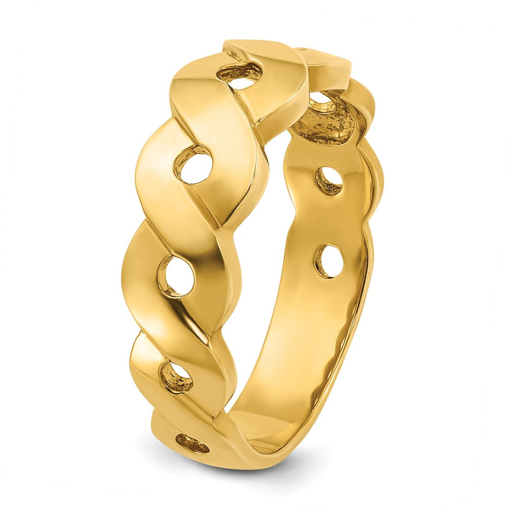 IB Goodman Mens Infinity Design Ring - WBC
