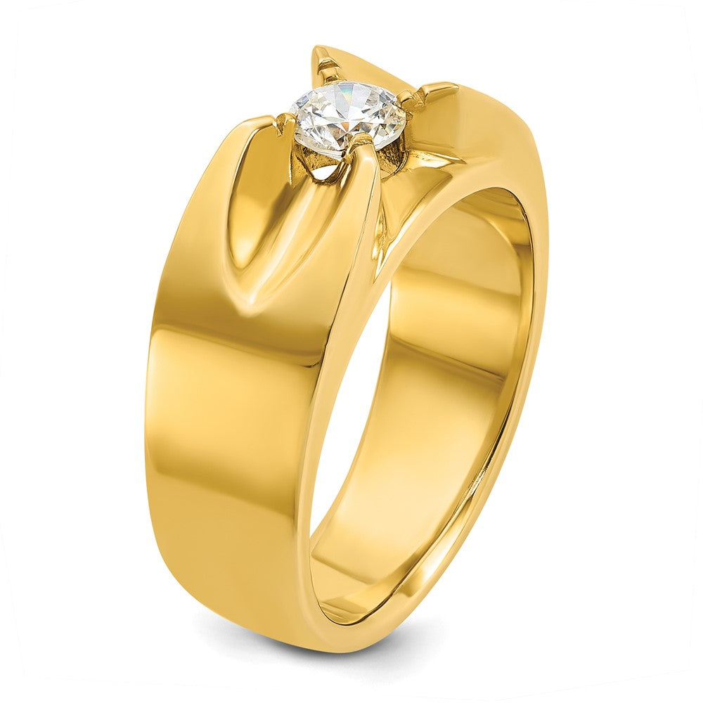 IB Goodman Mens 1/2 carat Diamond Complete Ring - WBC