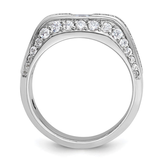 IBGoodman Men's Polished 1 7/8 Carat AA Quality Diamond Ring - WBC