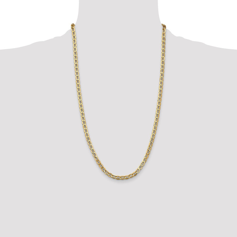 Semi-Solid Anchor with Lobster Clasp Chain - WBC
