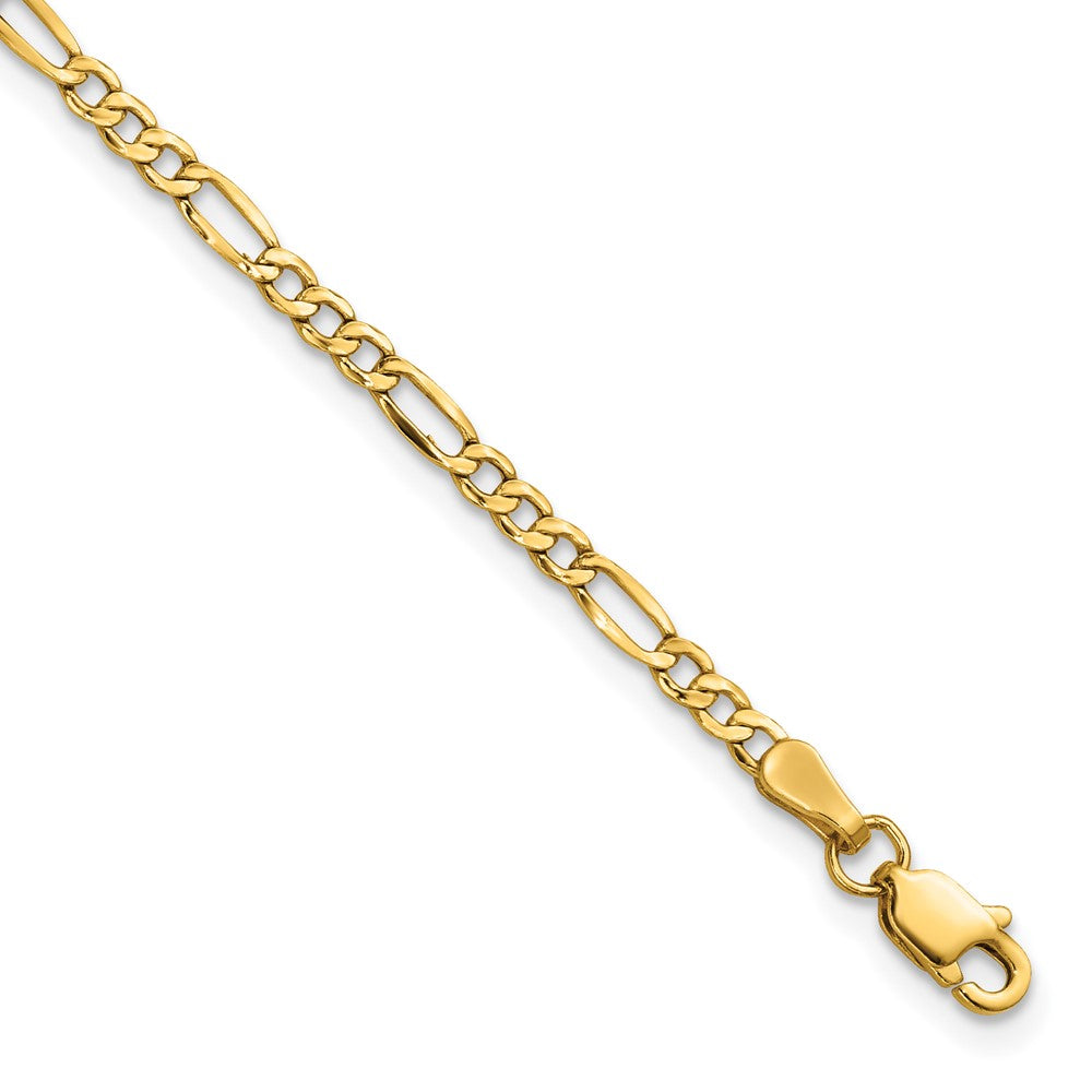 Semi-Solid Figaro with Lobster Clasp Anklet - WBC