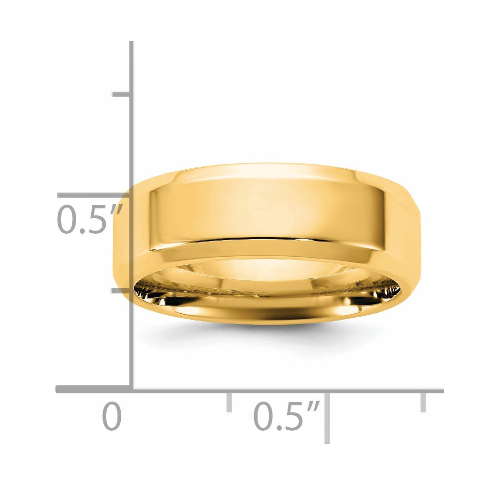 Bevel Edge Comfort Fit Band - WBC