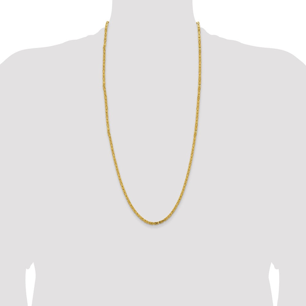 Byzantine with Lobster Clasp Chain - WBC