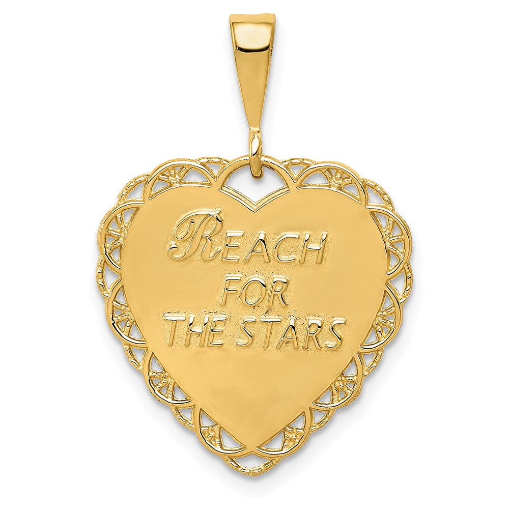 Reversible SWEET 16 / REACH FOR THE STARS Charm - WBC
