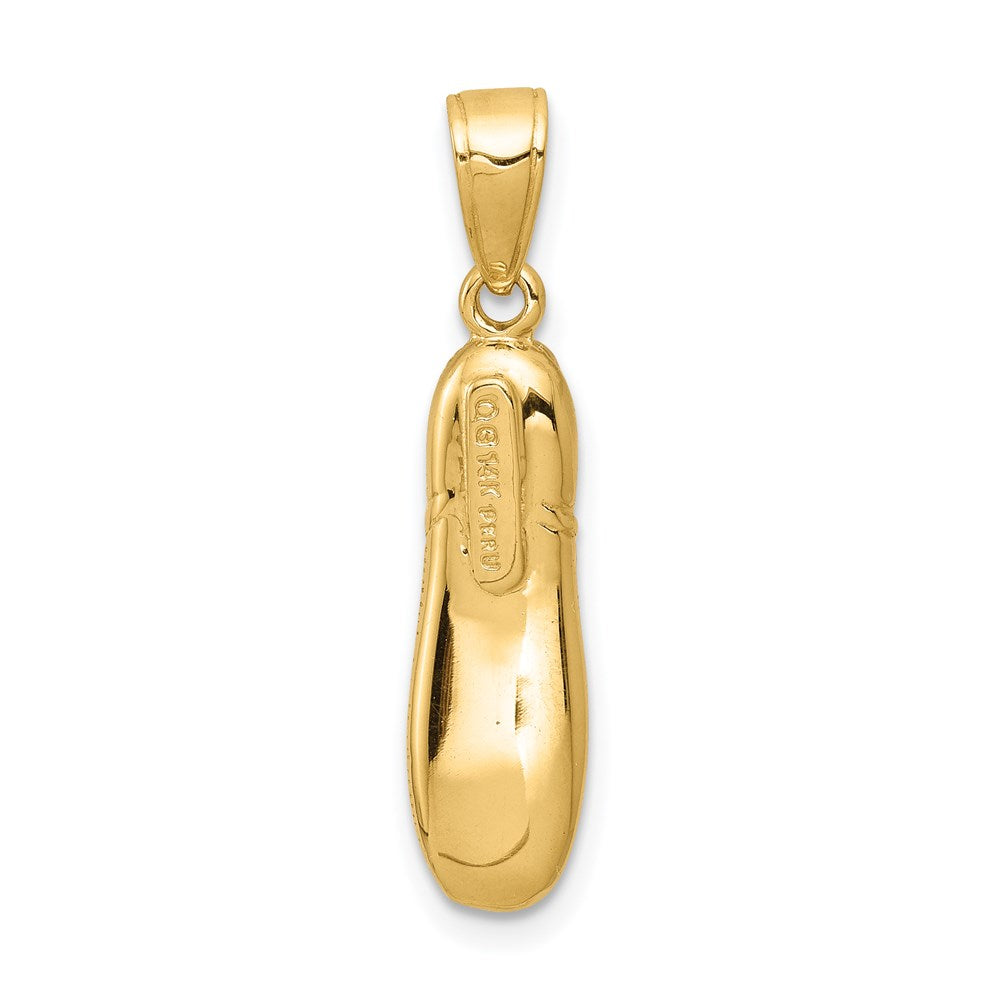 3-D Ballet Slipper Pendant - WBC