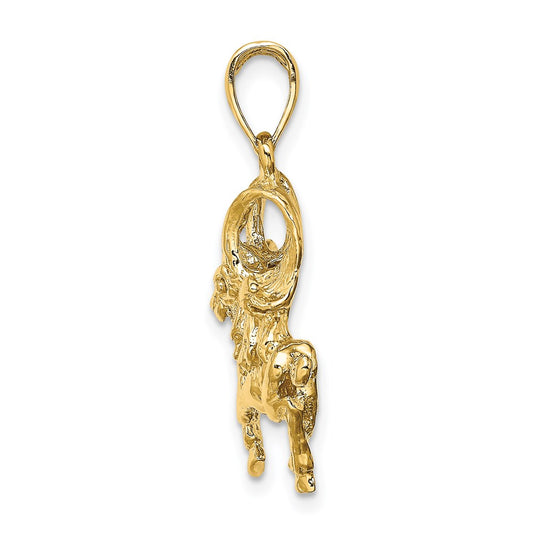 Large Aries Zodiac Charm - WBC