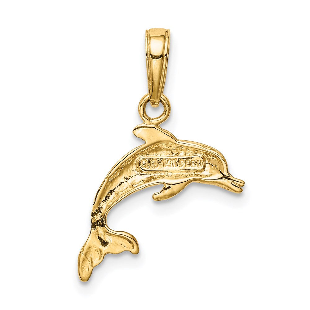 Dolphin Jumping Pendant - WBC