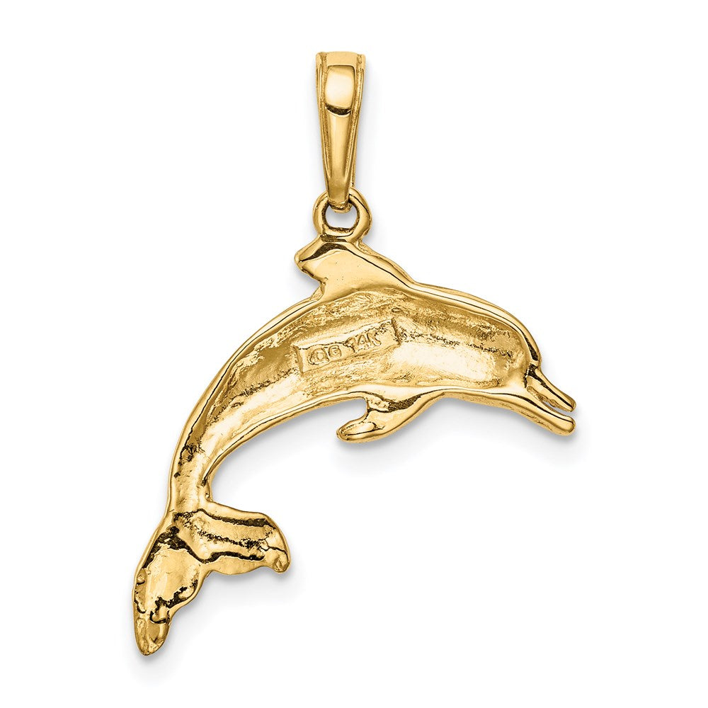 Dolphin Swimming Pendant - WBC