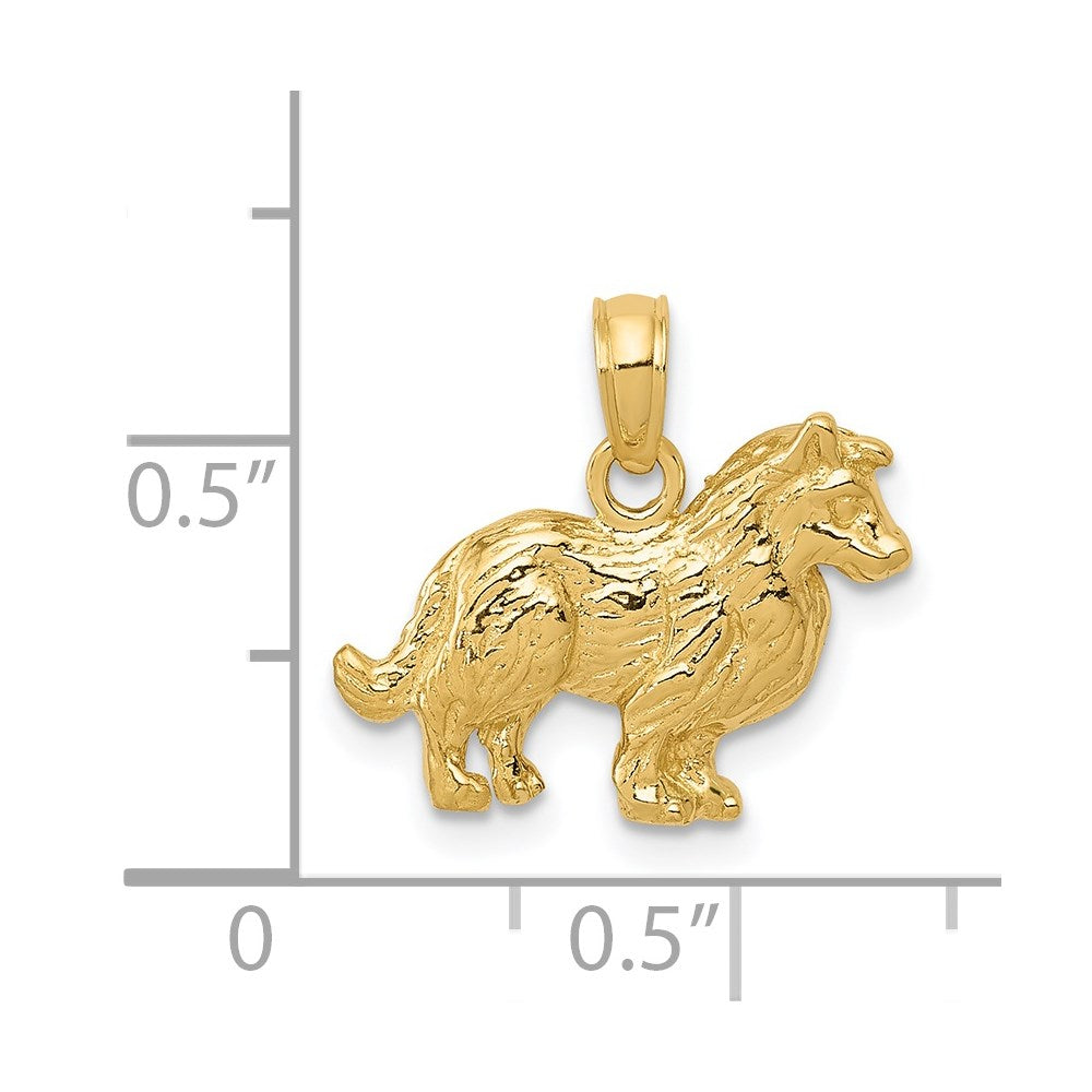 Collie Dog Pendant - WBC