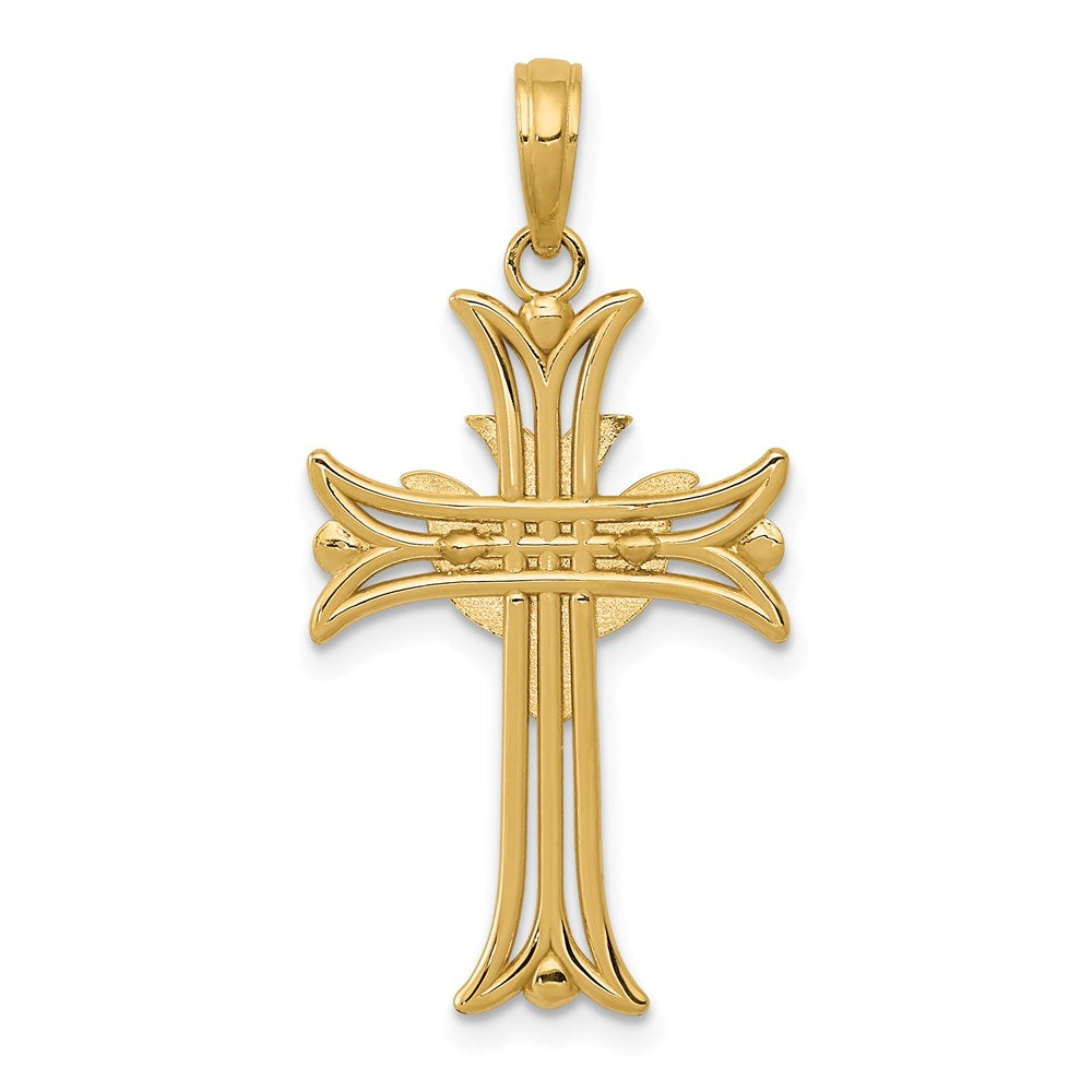 Dove on Cross Pendant - WBC