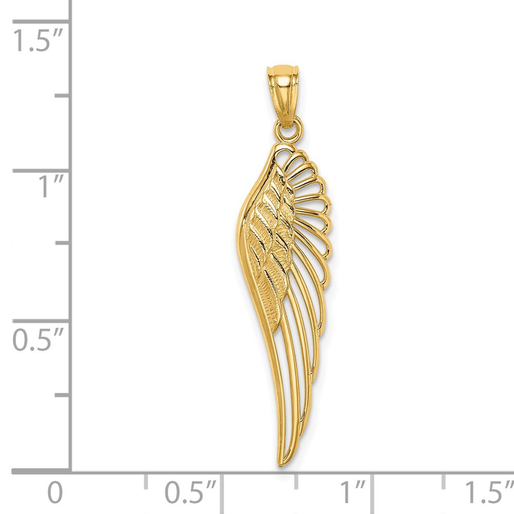 Cut-out Angel Wing Pendant - WBC