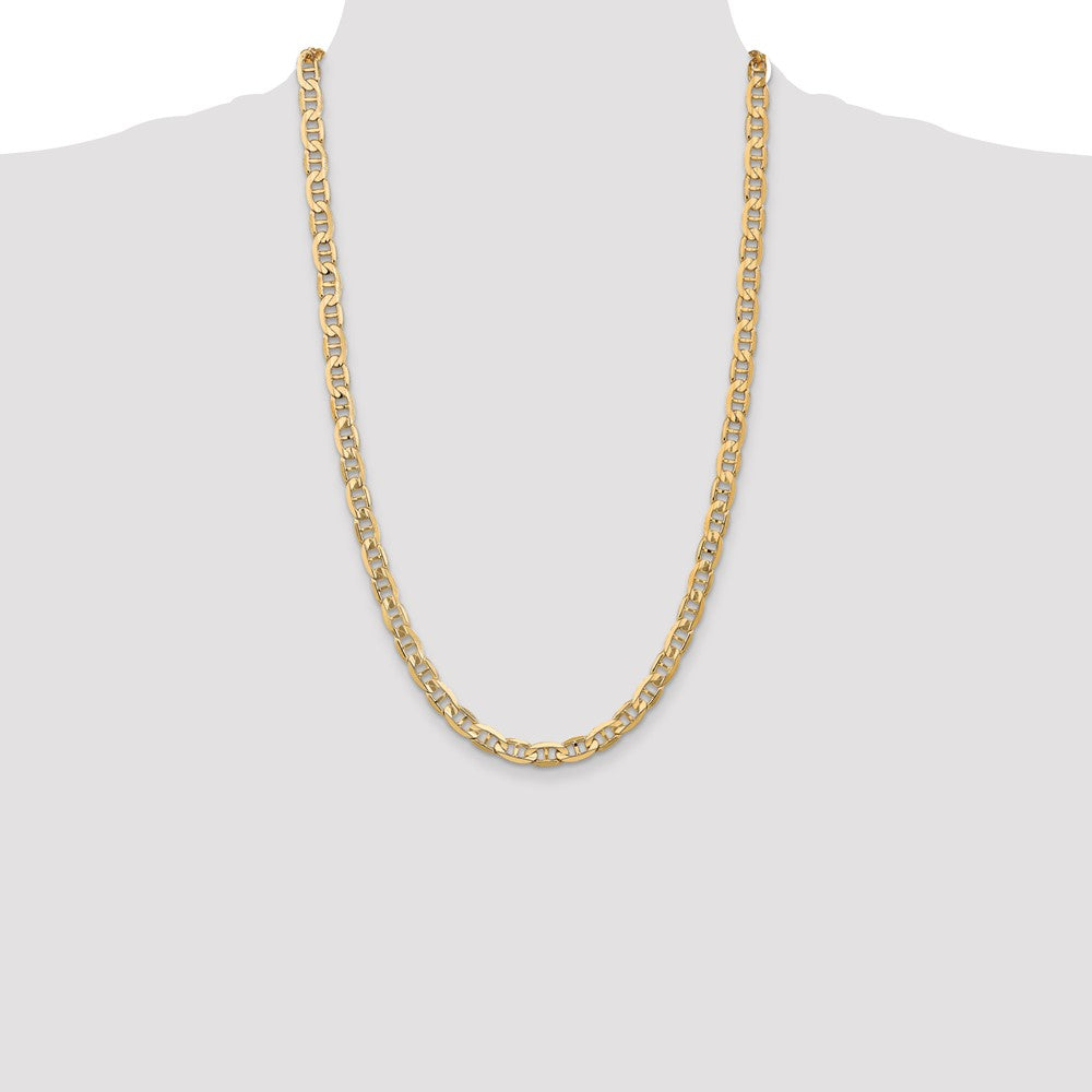 Concave Anchor with Lobster Clasp Chain - WBC