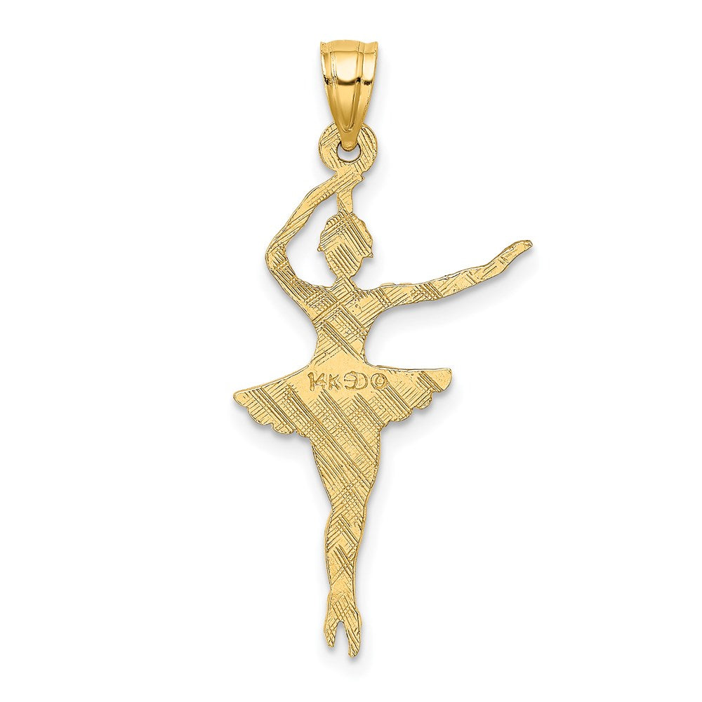 Satin Polished Ballerina Charm - WBC