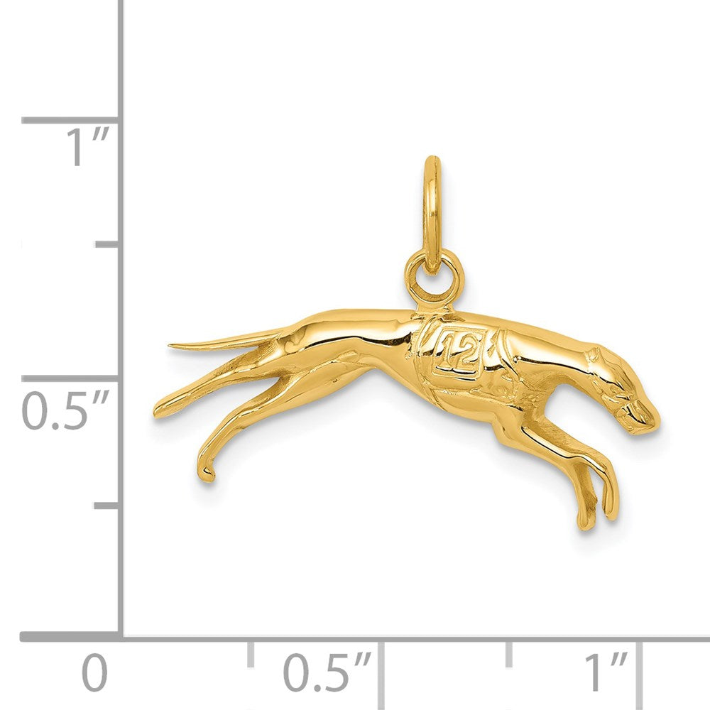 Greyhound Charm - WBC