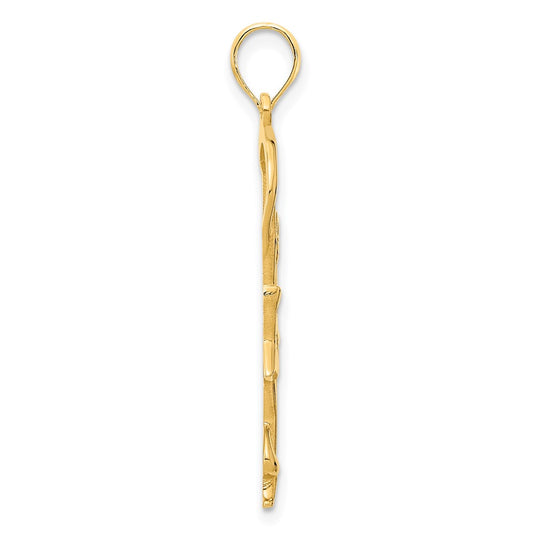 Gymnast with Ribbon Pendant - WBC