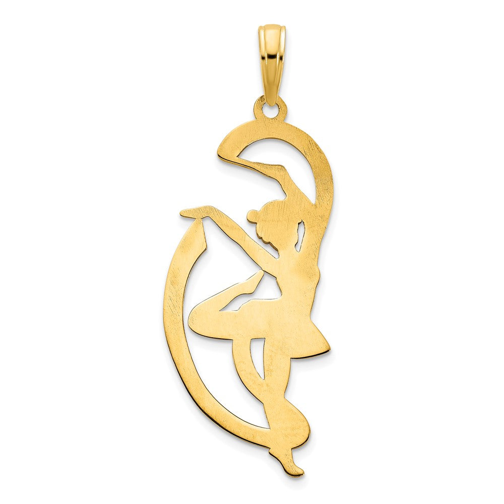 Gymnast with Ribbon Pendant - WBC