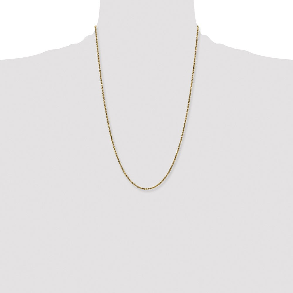 Semi Solid Diamond-cut Rope with Lobster Clasp Chain - WBC