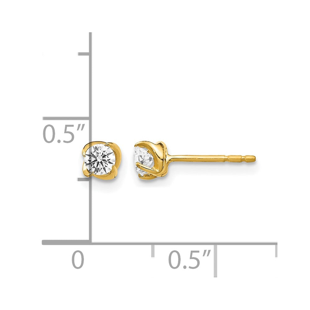 1/3 carat Diamond Post Earrings - WBC