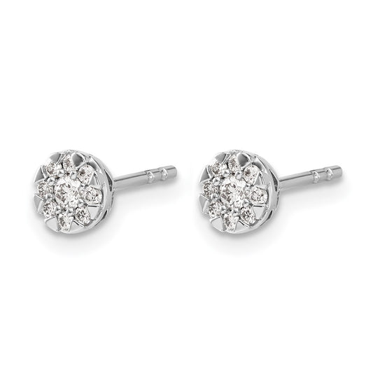 Diamond Cluster Earrings - WBC