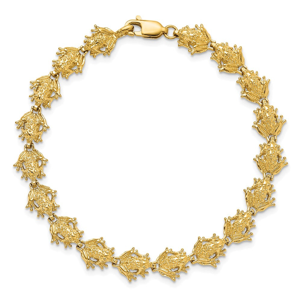 Polished Frog Bracelet - WBC