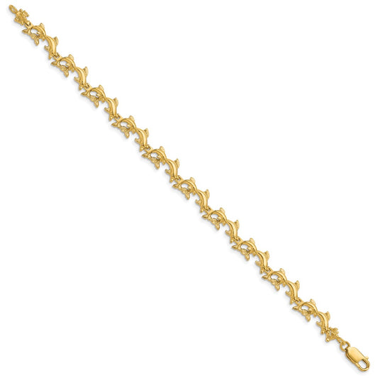 Polished Dolphins Bracelet - WBC